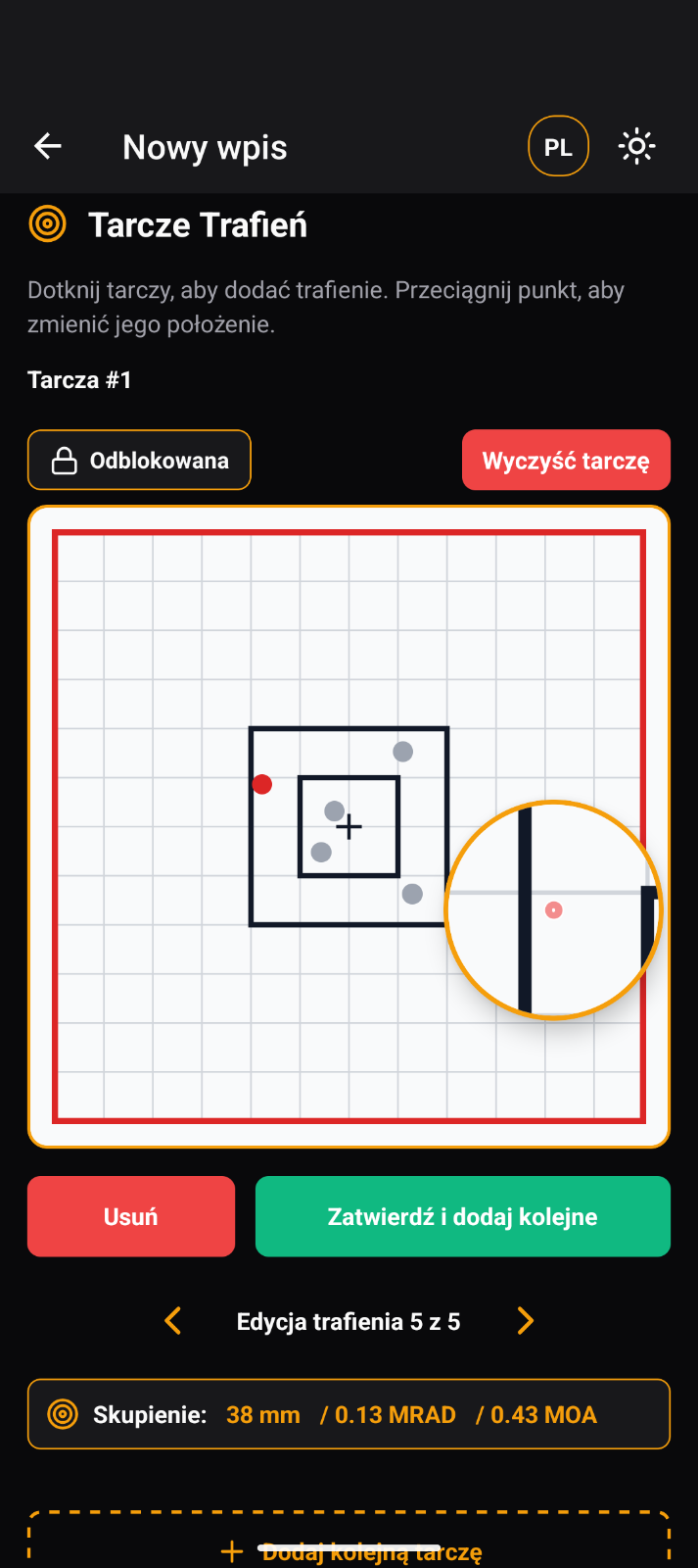 DOPE App - Dziennik Strzelecki