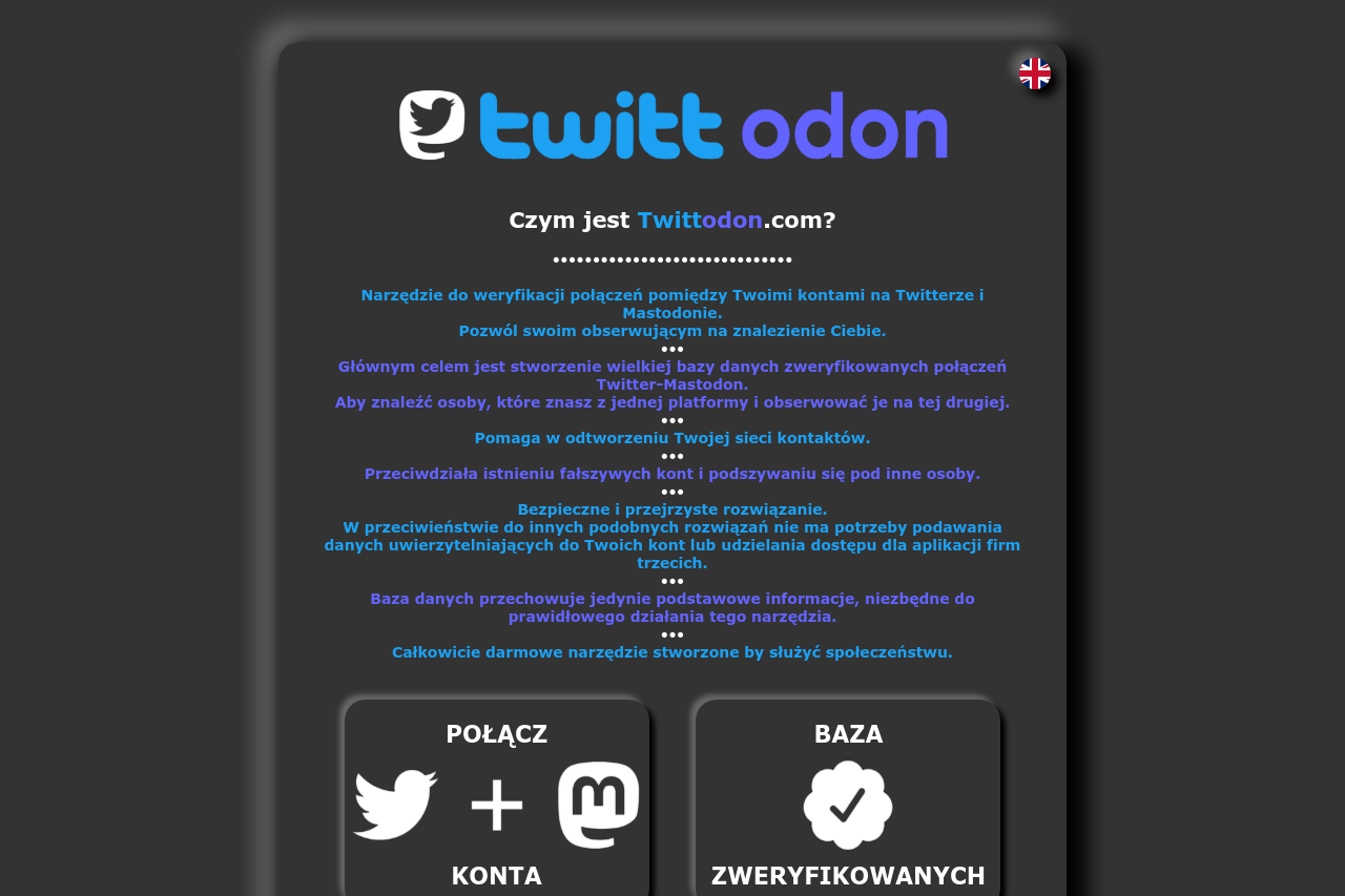 Twittodon.com - Weryfikacja tożsamości